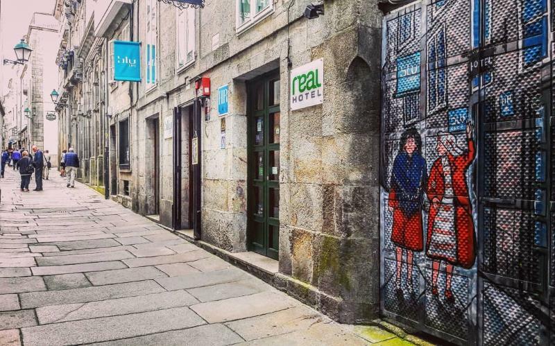 Hotel Real Santiago de Compostela Exteriör bild